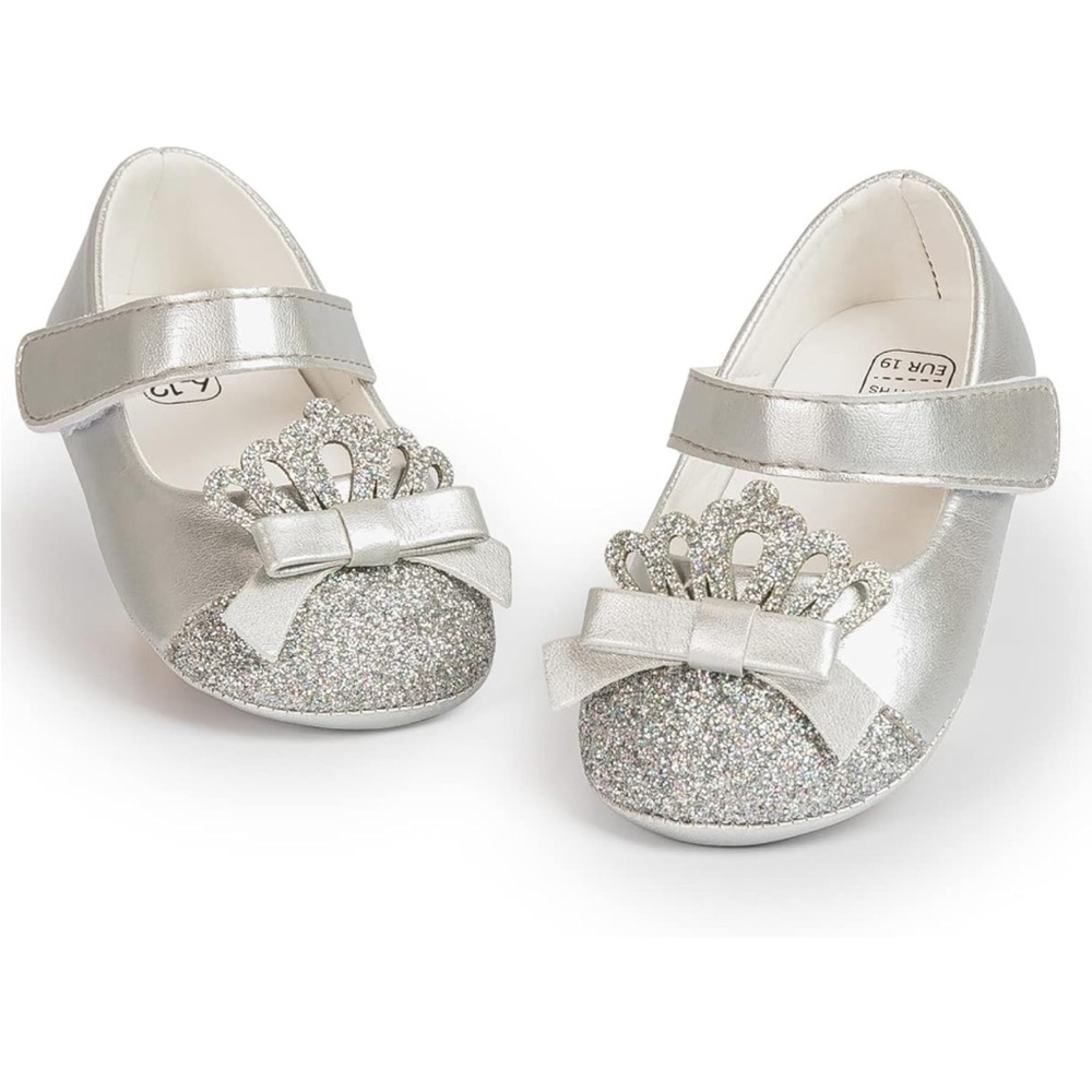 Silver crown amazon crib shoes